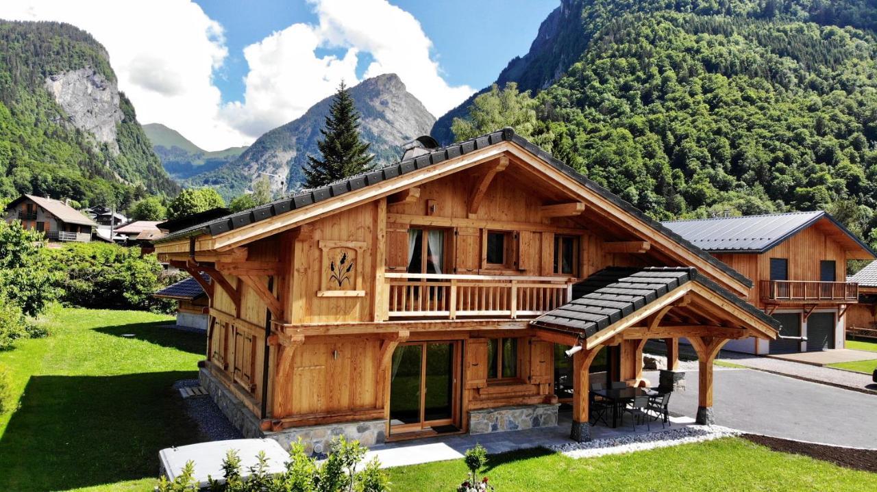 Chalet Luxe Les Melezes Samoëns Exteriör bild