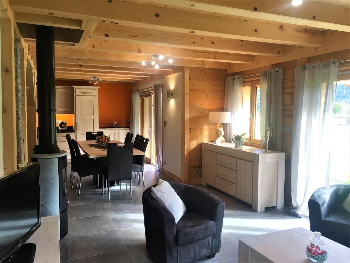 Chalet Luxe Les Melezes Samoëns Exteriör bild