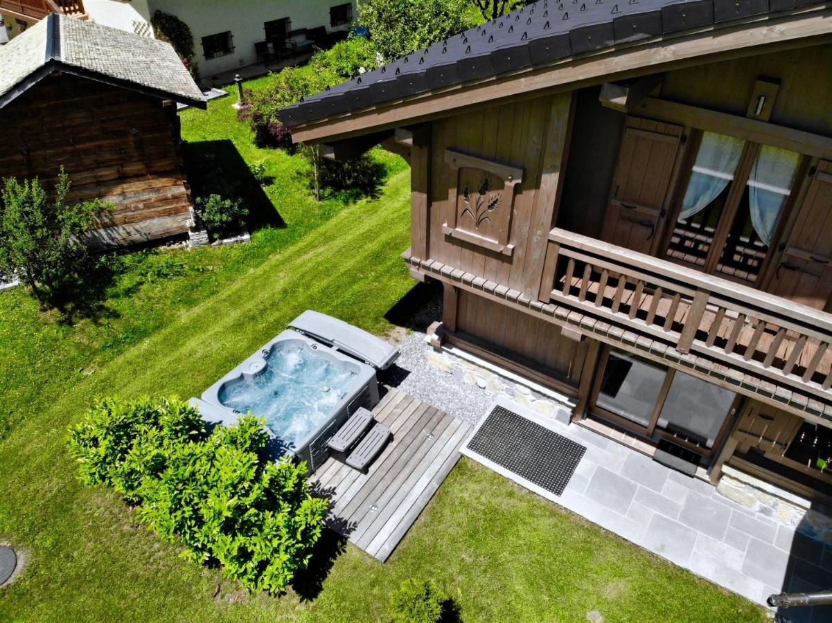 Chalet Luxe Les Melezes Samoëns Exteriör bild